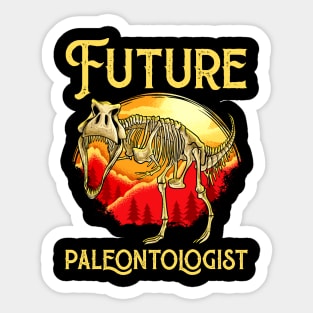 Future Paleontologist Dinosaur Obsessed Dinosaurs Sticker